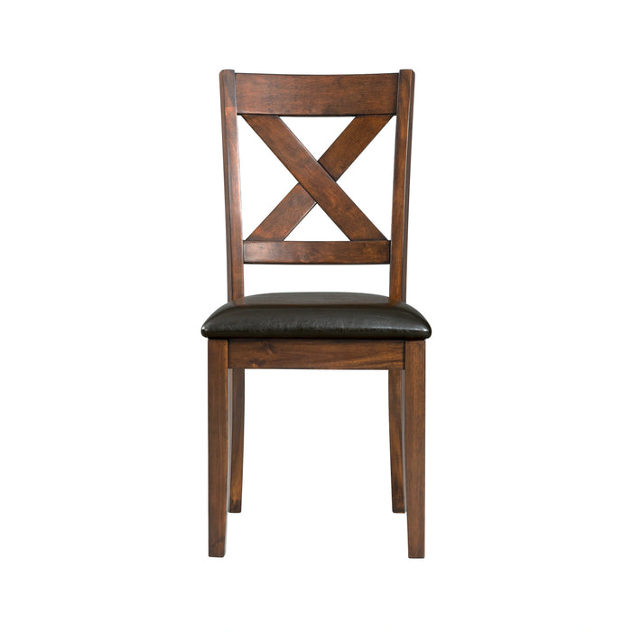 Alex 3PC Dining Set with Drop Leaf Table in Espresso