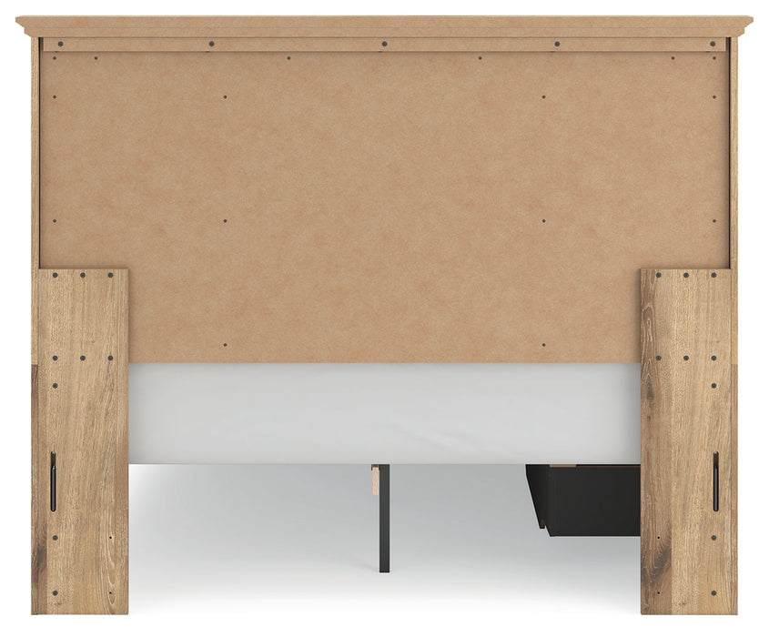 Makidern - Panel Storage Bed