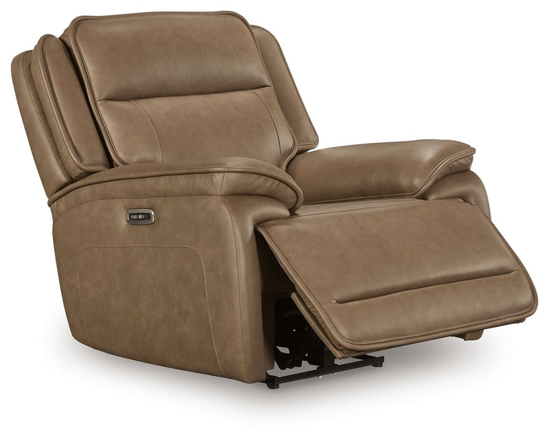 Glencroft - Power Recliner / Adjustable Headrest - Sahara