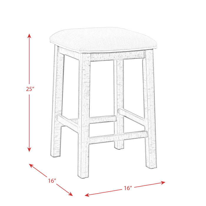 Jax - Bar Table Single Pack (Table And Three Stools) - Dark Walnut
