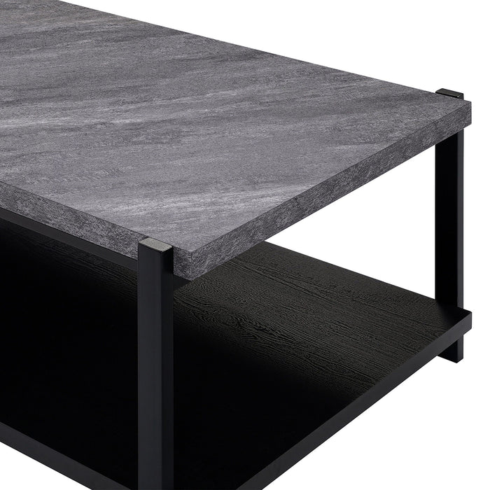 Linea - 3 Piece Occasional Set (1 Coffee & 2 End Tables) - Dark Gray