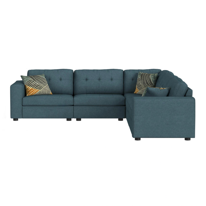 Options One RHF Chair in Palmer Plus Teal with 1 Pillow 20"ÔøΩ