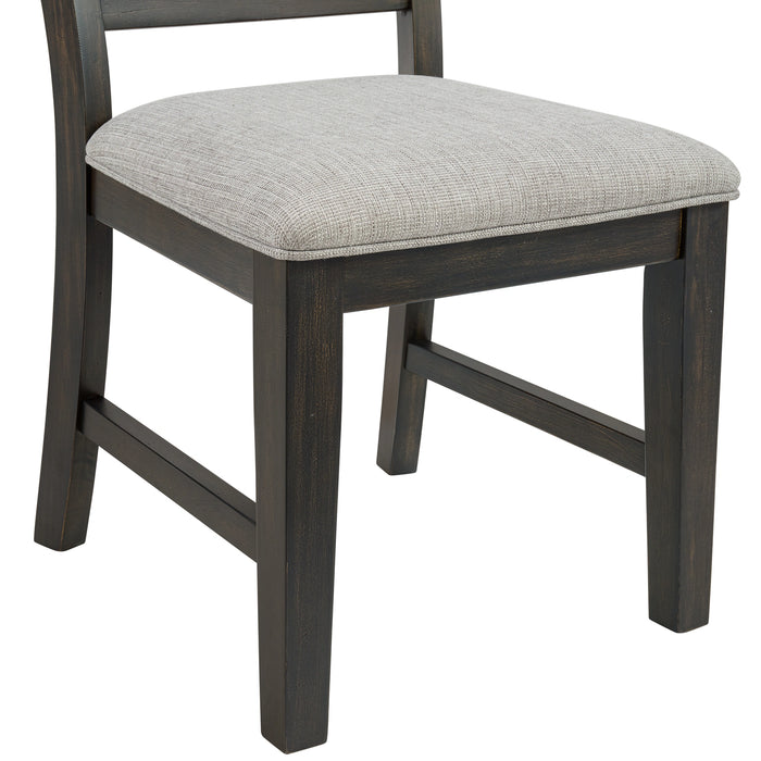 Montrose Dining Set in Espresso and Brown