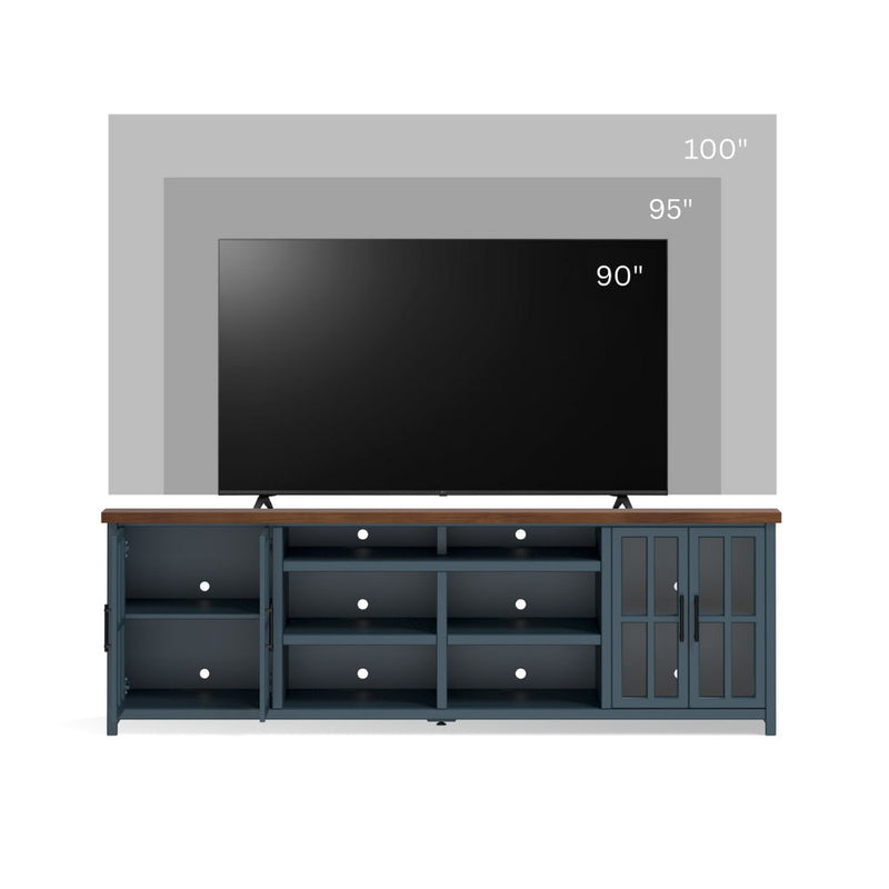 TV Stand Console & Cable Management