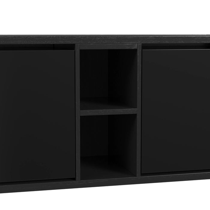Halo Smart Coffee Table with Cooler and Speaker in Black