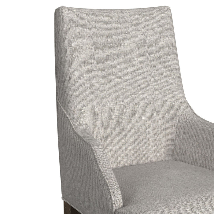 Yellowstone - Dining Host Chair (Set of 2) - Medium Brown