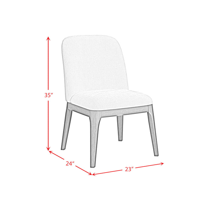 Sylvie - 7 Piece Standard Height Dining Set (Oval Table And Six Chairs) - Black With Grain