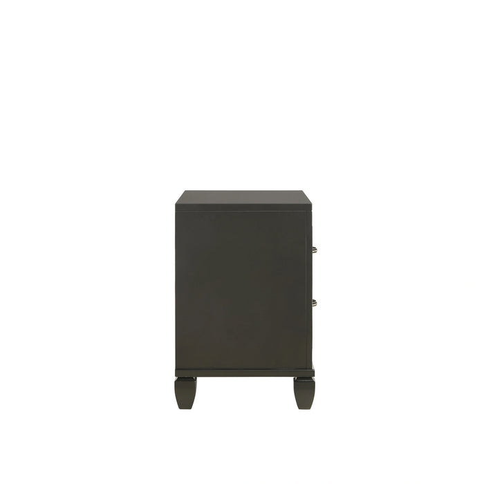 Radiance Nightstand-Black Pearl