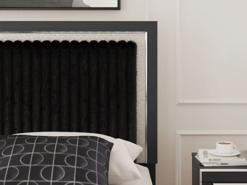 Zuraleus - Upholstered Panel Platform Storage Bed