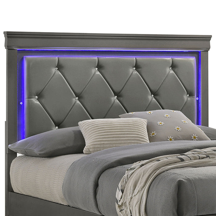 Blaze - Bedroom Set With LED Headboard