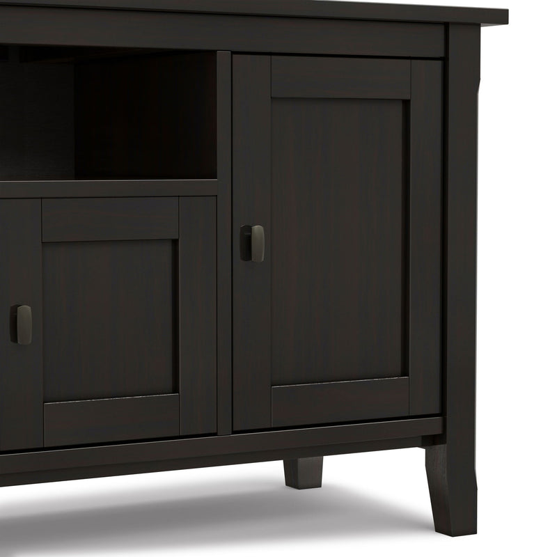 Warm Shaker - TV Media Stand - Hickory Brown