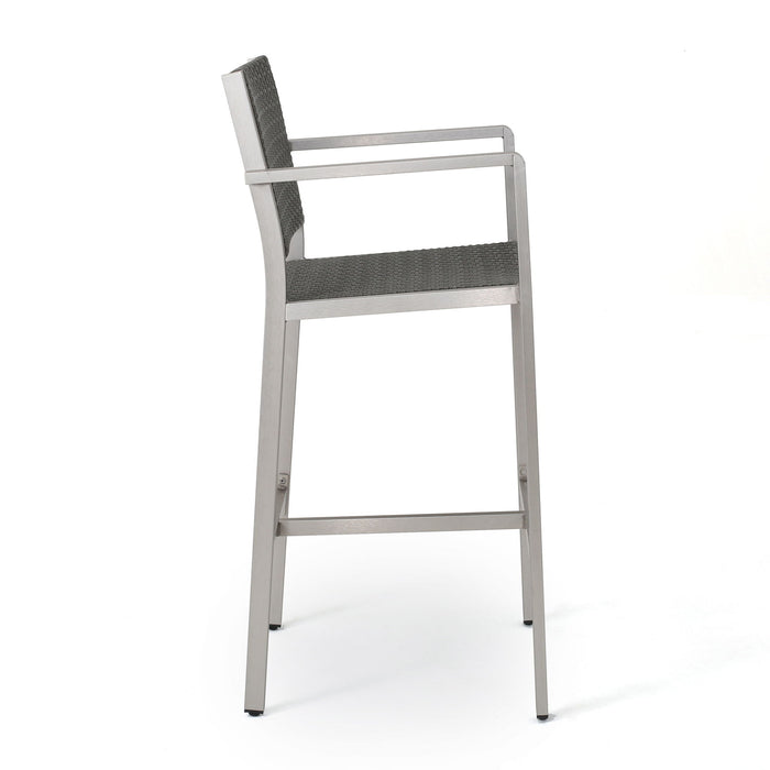 Outdoor Rust Proof Aluminum Barstools (Set of 2)