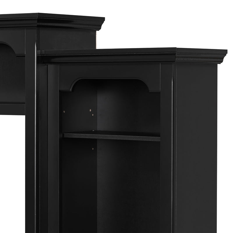 Extra Large TV Stand, Entertainment Center With Storage Cabinets