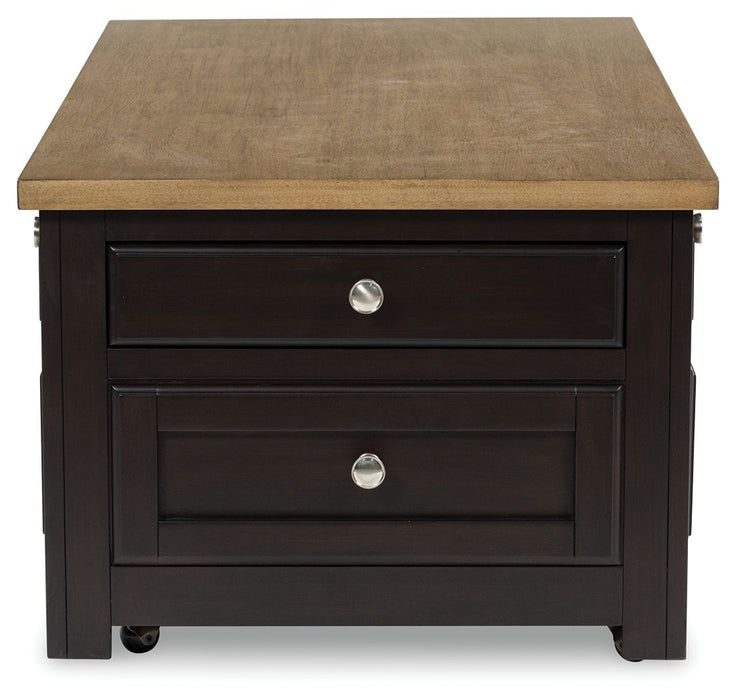 Drazmine - Lift Top Cocktail Table - Brown