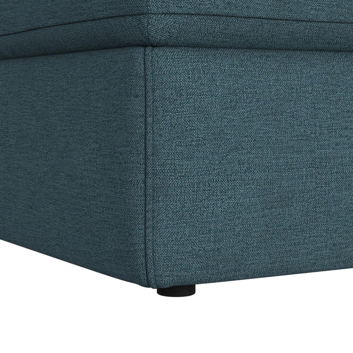 Options One 7PC Living Room Set in Palmer Plus Teal