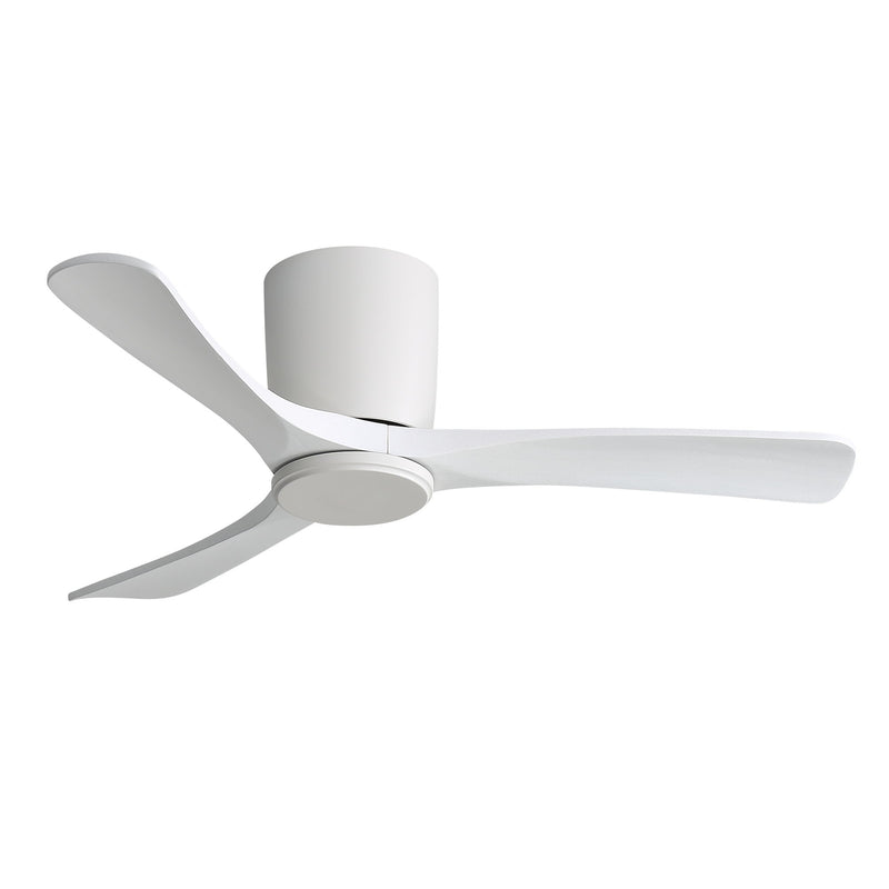 42" Flush Mount Ceiling Fan With 3 Blades, DC Reversible Motor