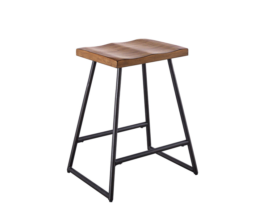 Landon - 3 Piece Counter Height Dining Set - Light Brown