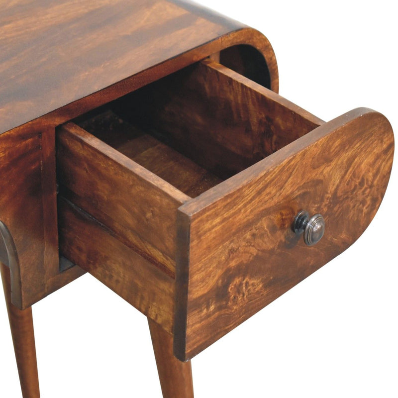 London - Arch Writing Desk - Dark Brown