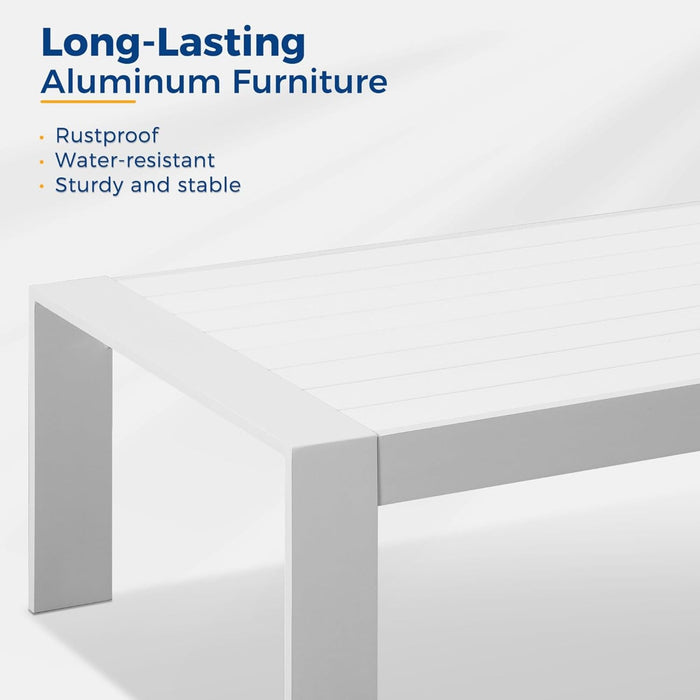 Modern Rectangle Outdoor Coffee Table