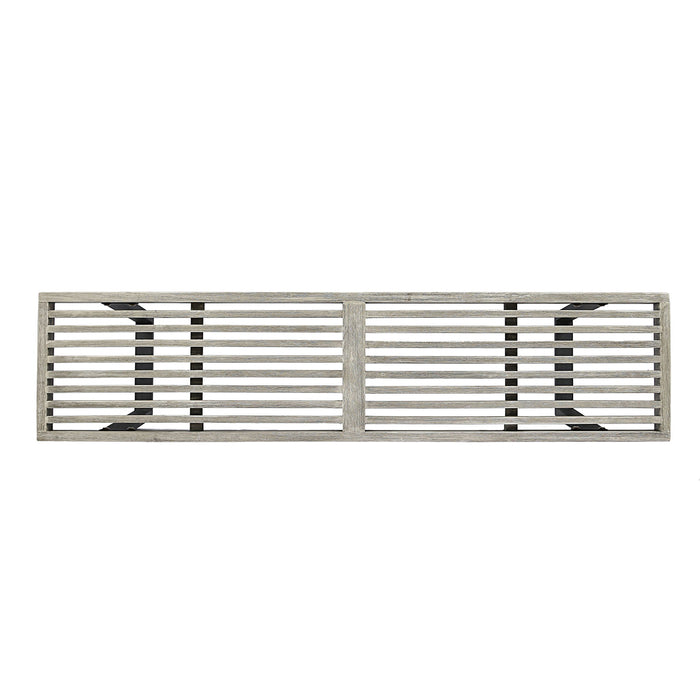 Intrinsic - Outdoor Dining Bench With Slat Top