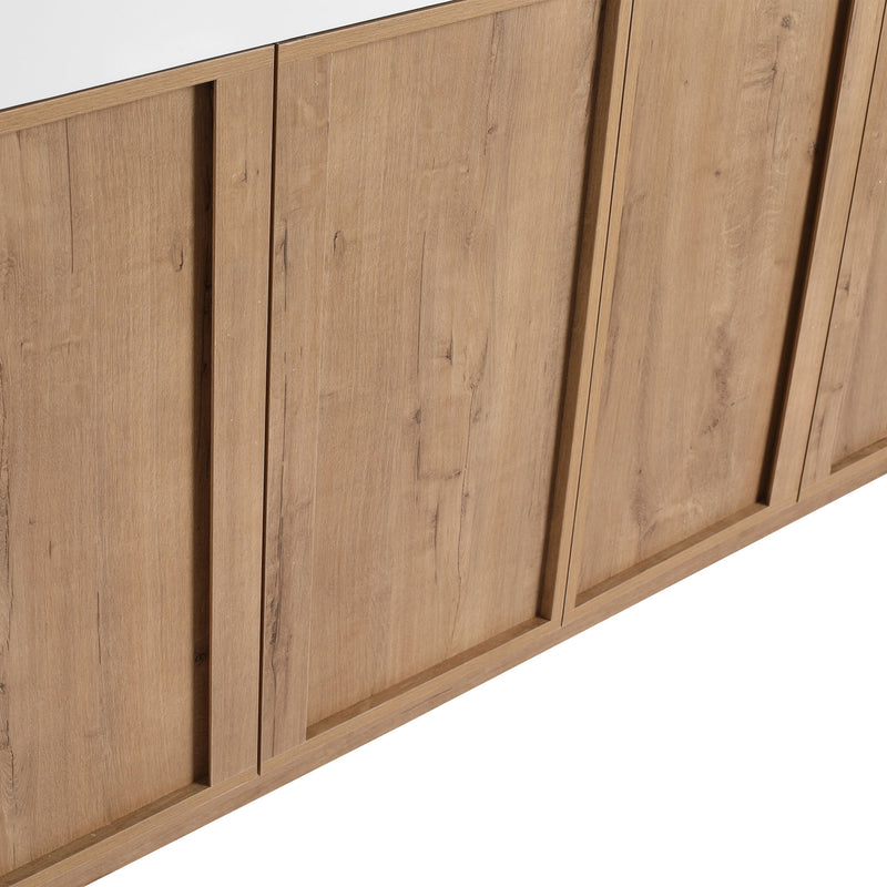 Freestanding Bathroom Vanity & Soft Close Cabinet Doors, Excluding Sink