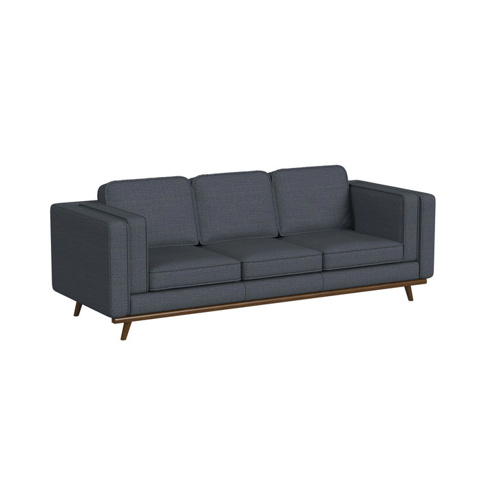 Venus Sofa with Cherry Finished Wooden Front