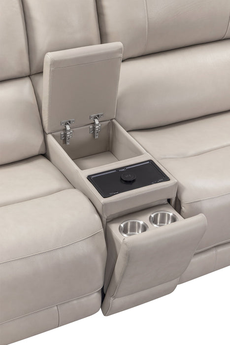 Easton - Power Reclining Sectional With Power Adjustable Headrests