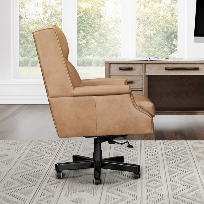 Dc132 - Leather Desk Chair
