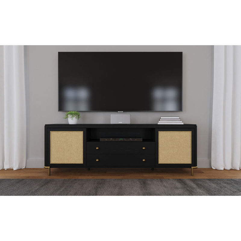 Benson - 2 Door TV Stand With Dual Drawers