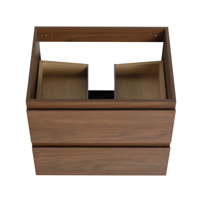 Wall Mounted Bathroom Vanity And Sink, 2 Soft Close Drawers