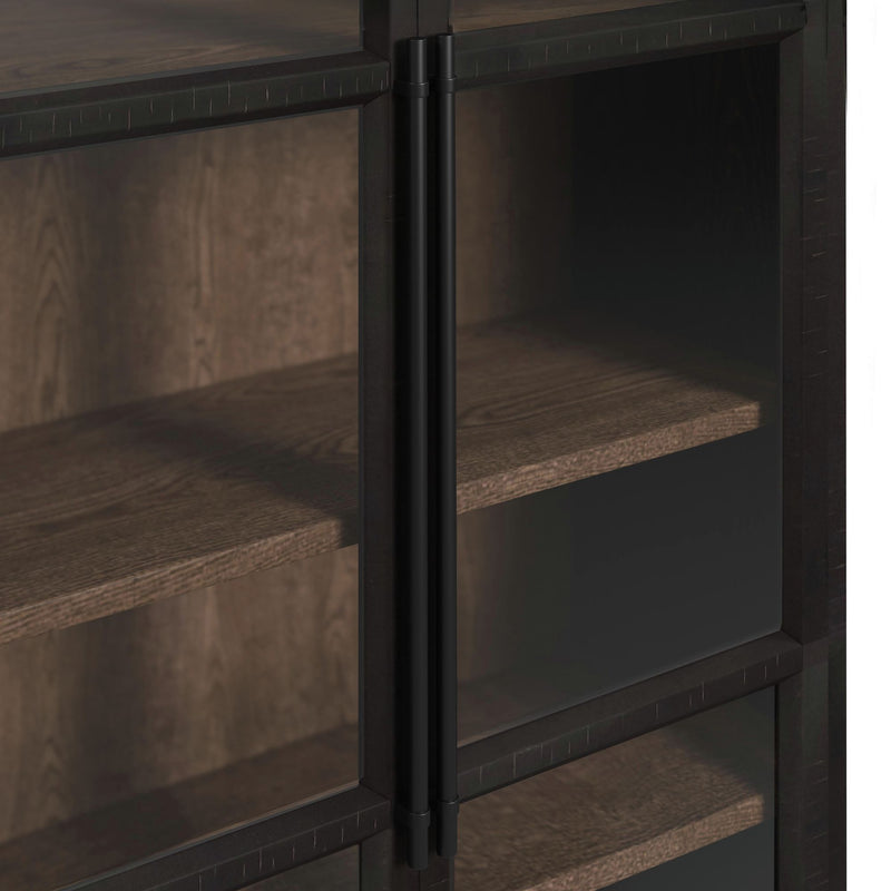 Santiago - Bookcase - Espresso Black