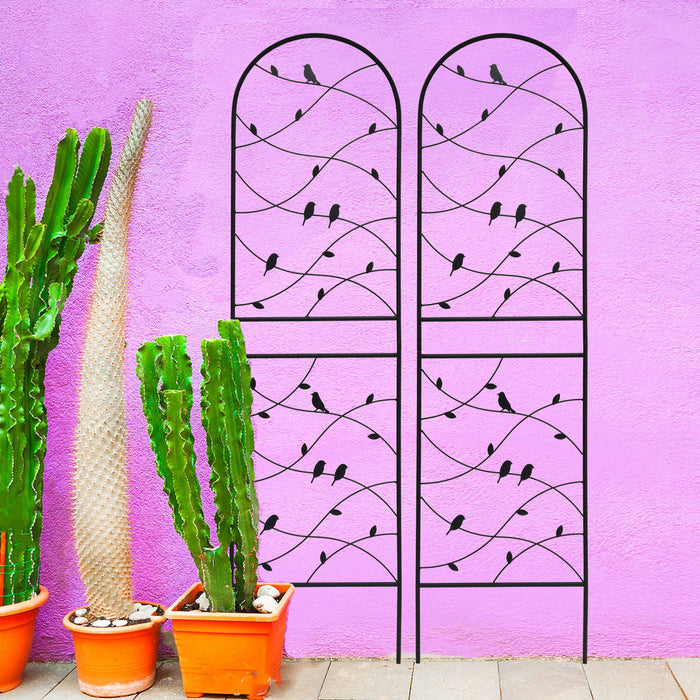Garden Rustproof Trellis For Climbing Plants
