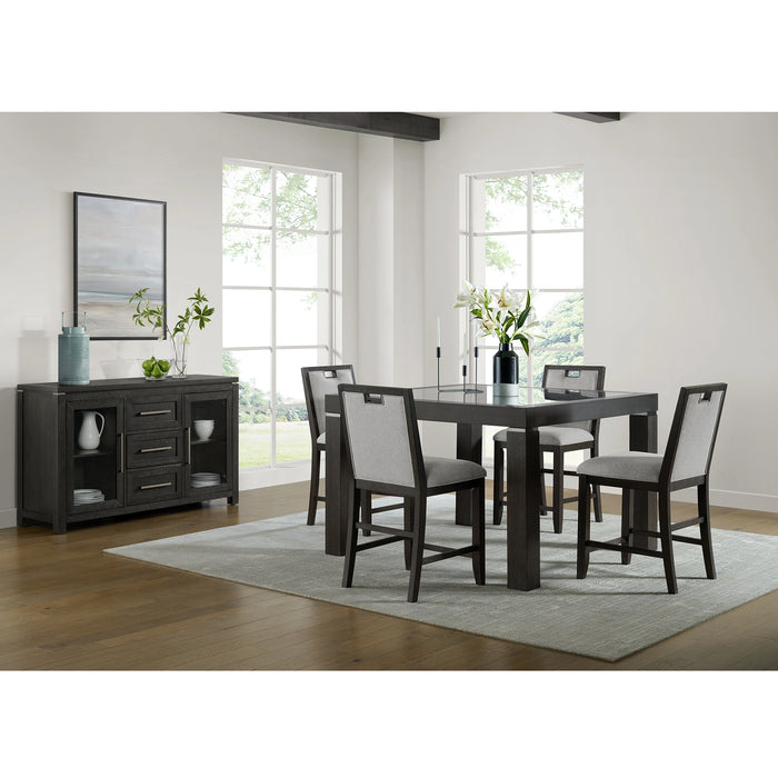 Elodie Server in Charcoal