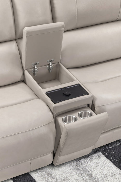 Easton - Power Reclining Sectional With Power Adjustable Headrests