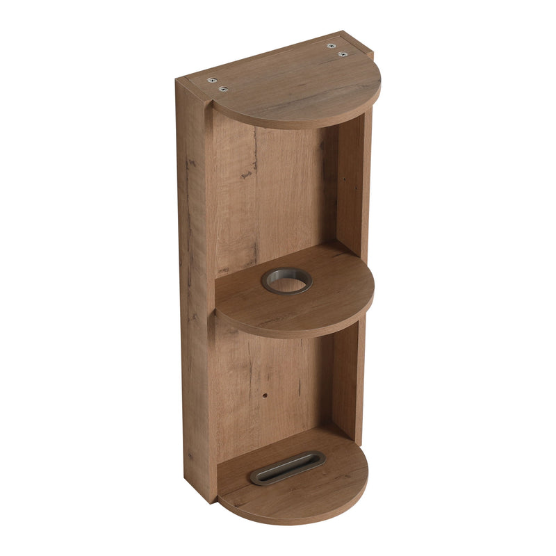 Bathroom Wall Mounted Storage Rack With Float Mounting Design