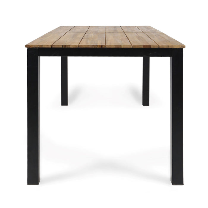 Outdoor Dining Set & Table And Rope Chairs