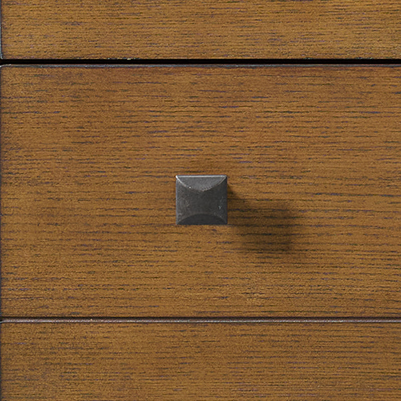 Portico - File Cabinet - Brown Oak