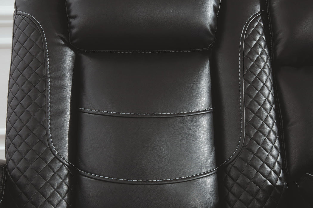 Party - Pwr Rec Loveseat/Con/Adj Hdrst - Midnight