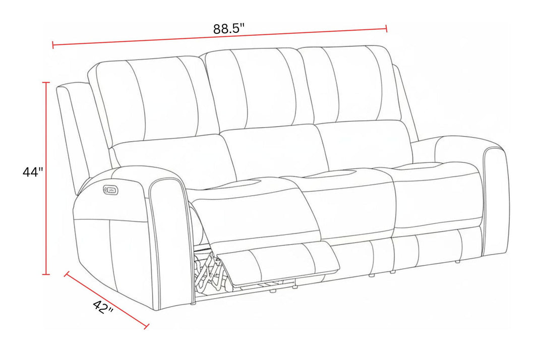 Belmont - Power Zero Gravity Sofa P3