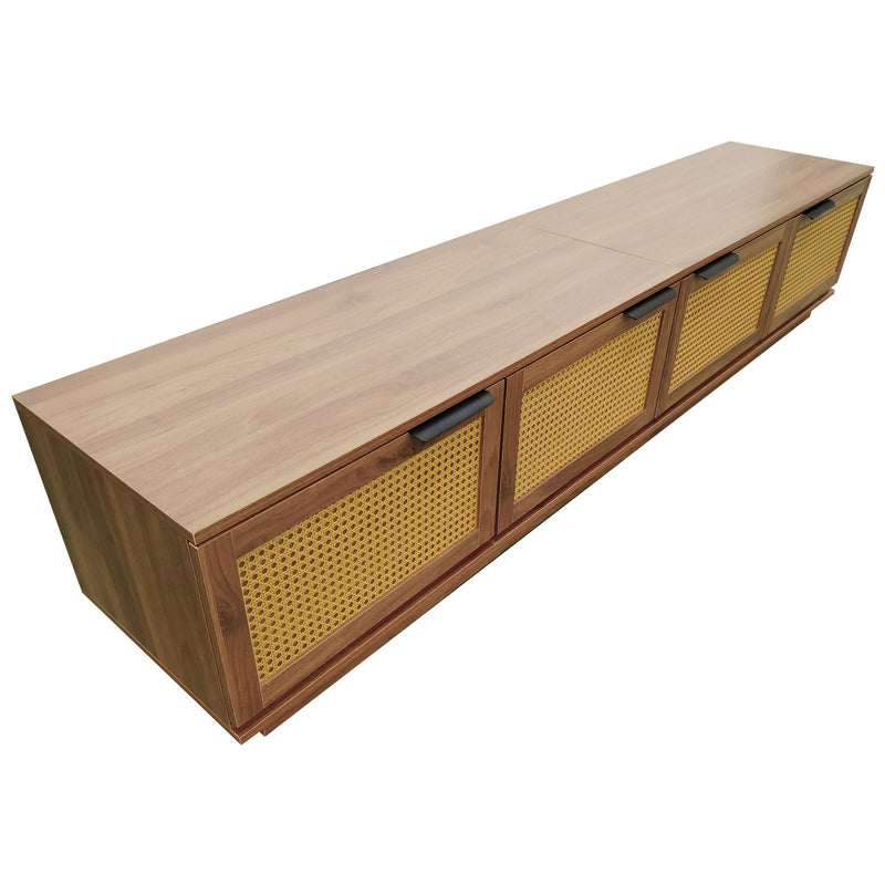 TV Stand, Media Console - Walnut