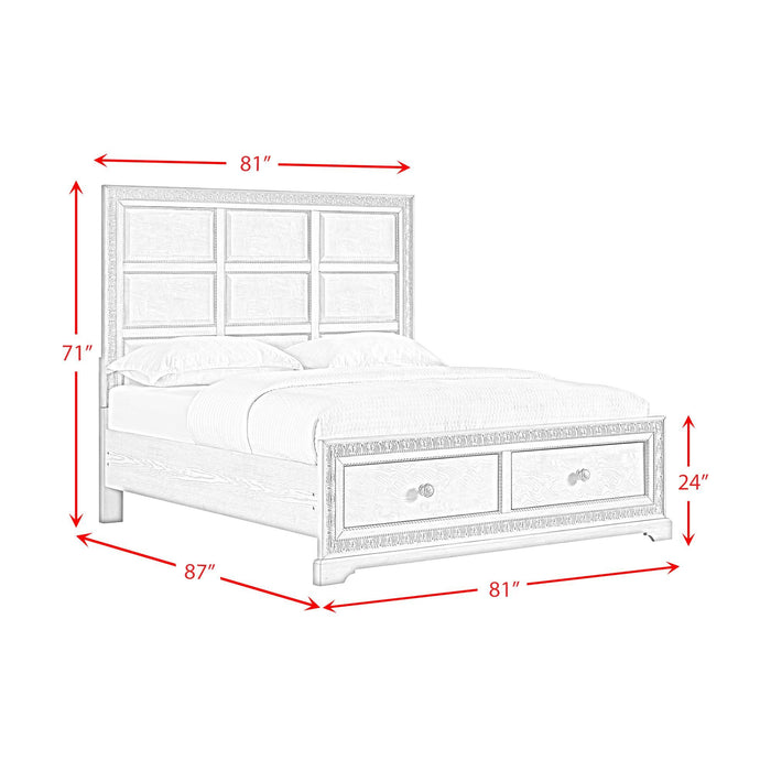 Romilly - Storage Bed