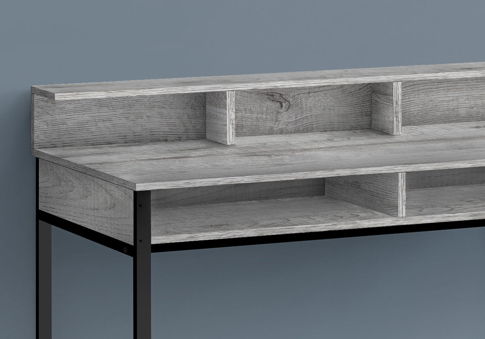 Computer Desk For Home Office, Standing, Storage Shelves, Laptop, Contemporary & Modern
