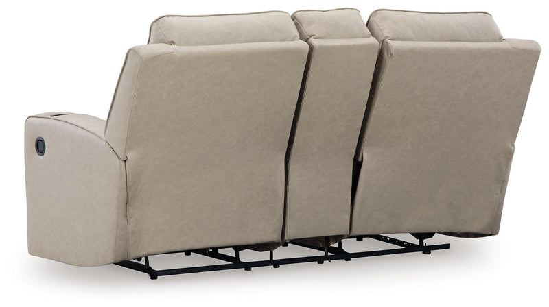 Lavenhorne - Double Reclining Loveseat With Console