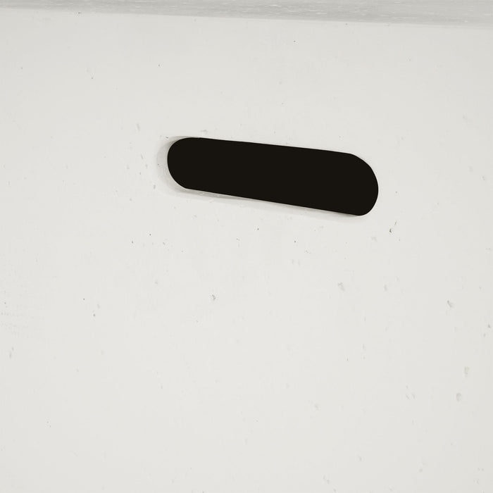 Modern Tank Holder Side Table With Smooth Concrete Surface