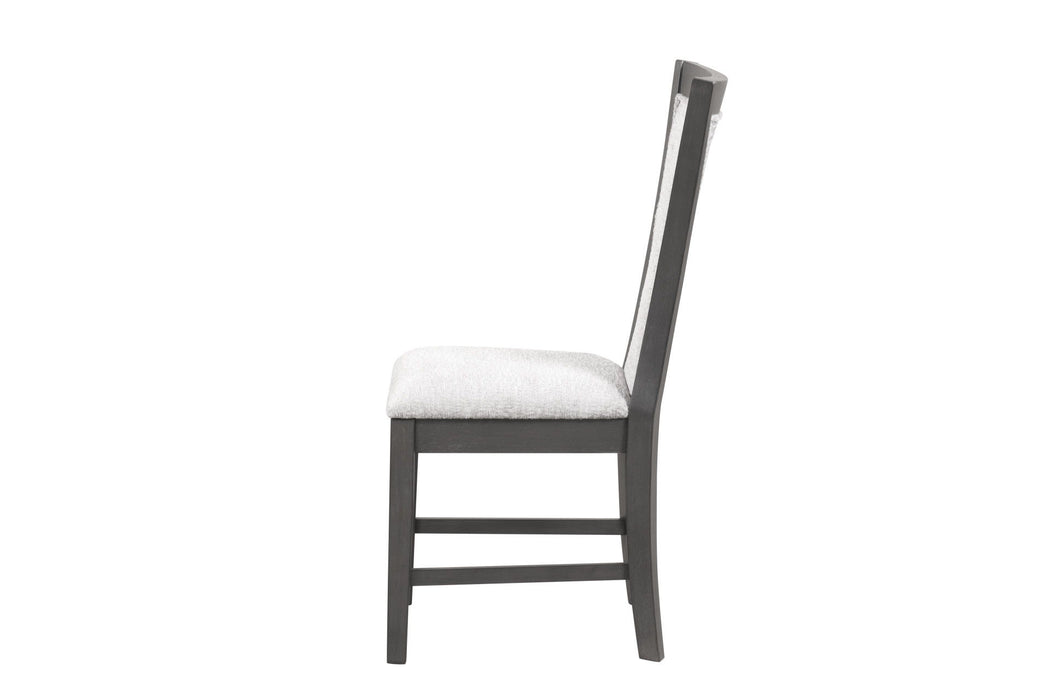 Flair - 5 Piece Dining Set (Table & 4 Chairs) - Gray