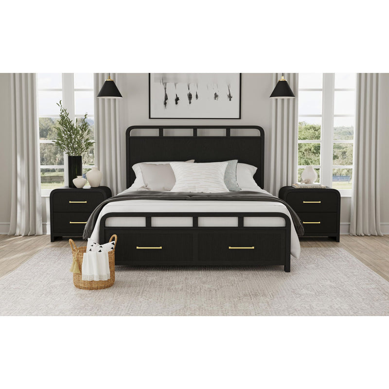 Ridgemont - 2-Drawer Nightstand With USB