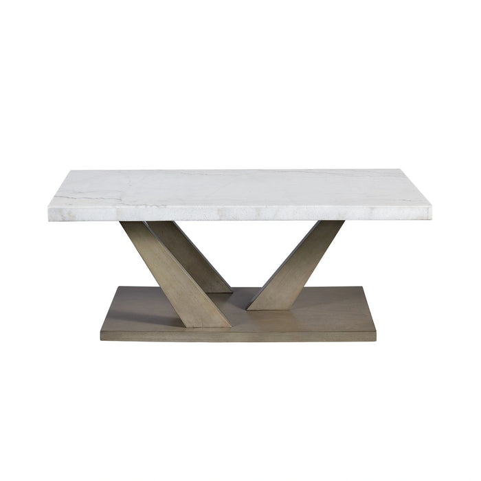Greta 2PC Occasional Table Set-Coffee Table & End Table