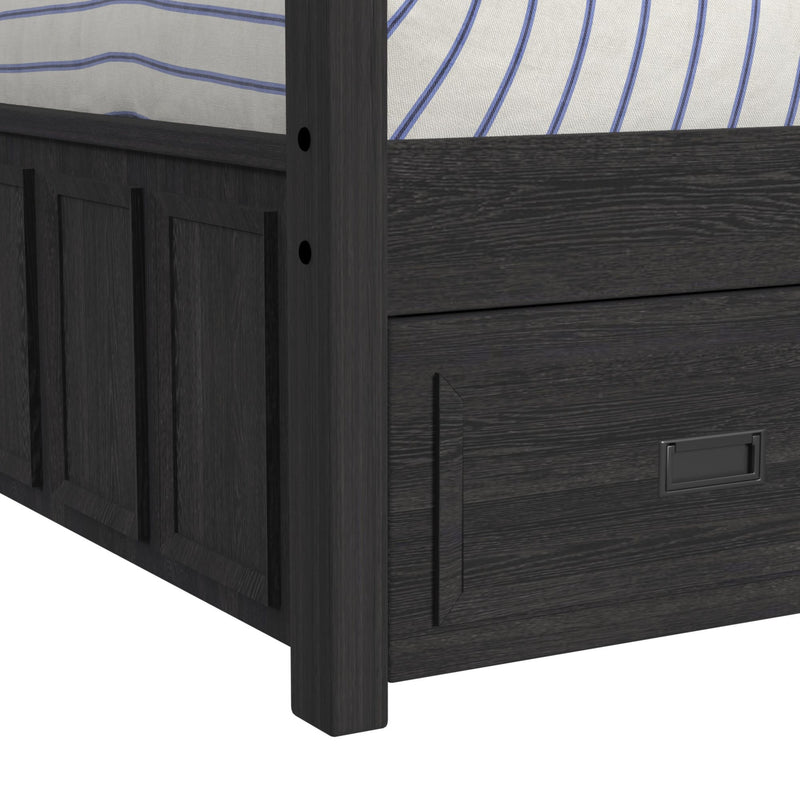 Hampton Kids - Bunk With Ladder And Trundle
