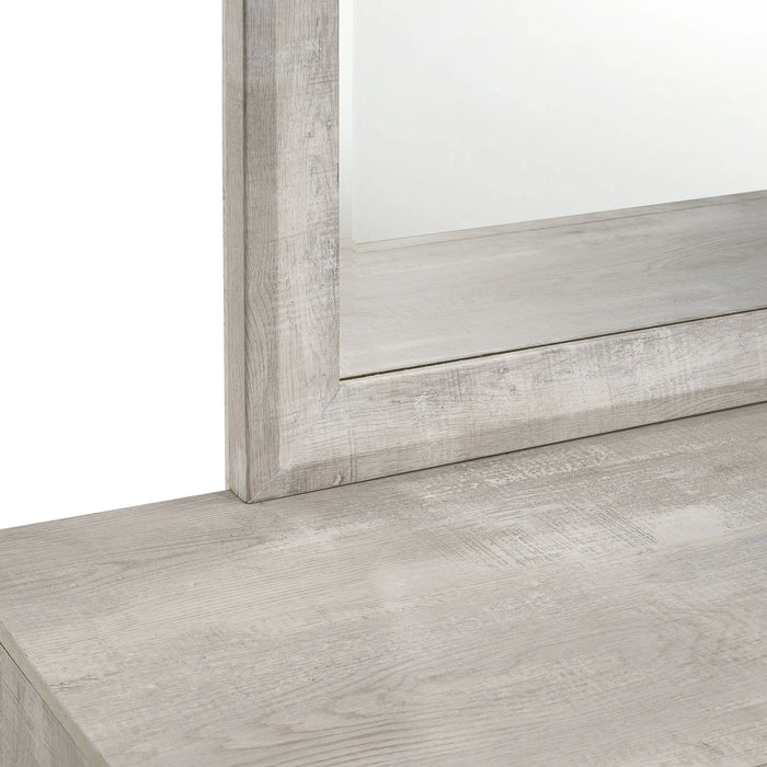 Ellen Panel Bedroom Set in White