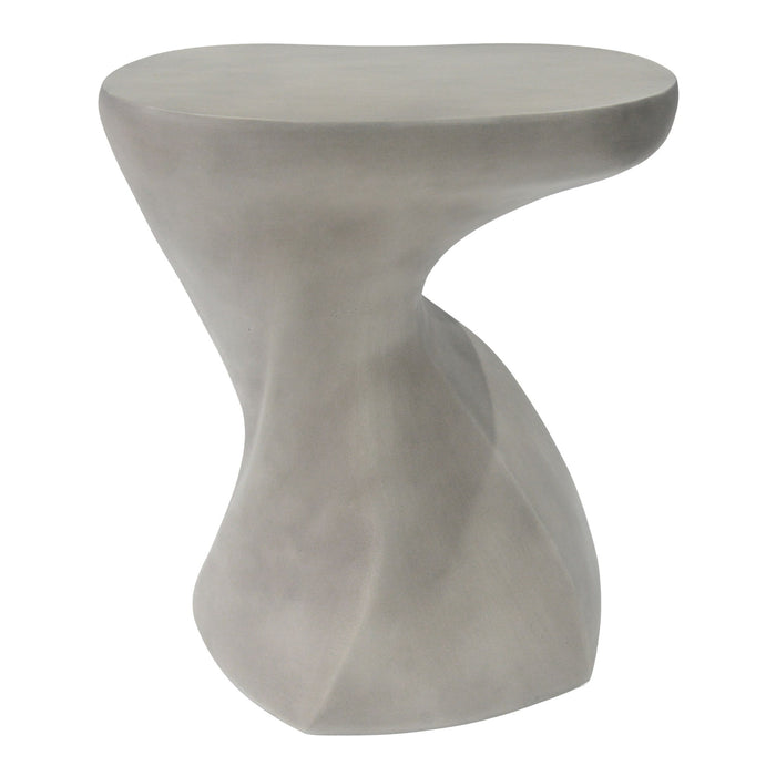 Twisted Sculptural Side Table Indoor / Outdoor
